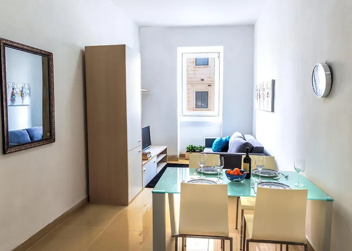 Stylish St.Julians 2 Bedroom Apartment For Rent In The City Centre With Terrace
